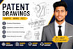 create uspto patent drawings and technical illustrations