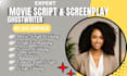 write movie script,screenplay,film script,screenwriting,comedy script stage play