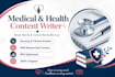 write professional medical and health content