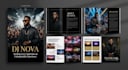 design professional dj epk, press kit, media kit and one sheet