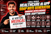 build healthcare ai app, soap note generator ambient intelligence emr software