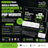 build a modern, responsive and custom PHP website