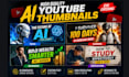 create high quality ai youtube thumbnails
