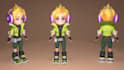 create a cute stylized 3d chibi character for games