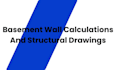 basement wall calculations and structural drawings