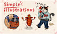 do personalized small illustrations based on your ideas