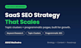 build a saas SEO strategy with topic clusters and programmatic pages
