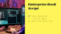 create high speed linux bash script for backup and migration