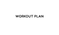create for you workout plan