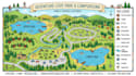 create custom hiking, trail, campground, tourist, park and wayfinding map design