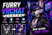 customize, retexture, fix and optimize your furry vrchat avatar