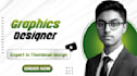design high CTR youtube thumbnails design