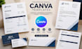 design professional canva invoice templates business stationery form letterheads