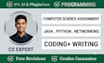 do computer science assigned, java, cpp, python programming tasks and projects