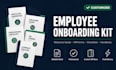 create professional employee onboading kit, handbook and new hire document