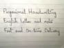 write elegant handwritten letters, cards, and study notes
