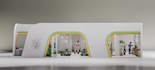 design a modern 3d exhibition stand or trade show booth