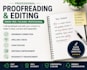 proofread and edit your english or hindi documents professionally