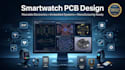 design smartwatch pcb wearable device pcb embedded systems
