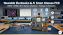 design ai smart glasses pcb, wearable electronics pcb layout