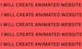 create static website animated website interactive website