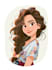 do disney cartoon portrait