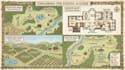 design hunting map,  indoor map , marina map, vineyard map, route map