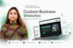 do design and develop a modern custom business website that converts