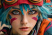 anime character an illustration and anime character