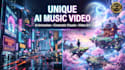 create professional audio reactive ai video and visualizer
