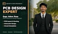 design professional pcb layout, schematic, gerber files using kicad,easyeda