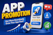 increase app installs app promotion, mobile app promotion, app rating