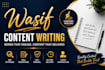write SEO articles and blog posts