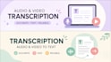 manually transcribe audio or video with high accuracy