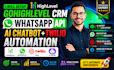 setup gohighlevel CRM whatsapp API ai chatbot twilio automation