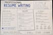 write a professional resume