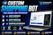 do auto checkout bot python bot target bot auto purchase bot walmart add to cart