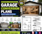 design garage conversion, adu plans and construction drawings