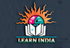 create learn educational , academy, training and learning logo