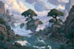 do fantasy landscape illustrations