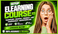 setup elearning course on talentlms graphy moodle h5p learnworld wordpress lms