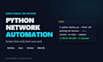 write python network automation scripts for cisco, fortinet or mikrotik