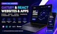 build a modern gatsbyjs reactjs web, apps, gatsby astrojs tailwind ai headless