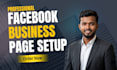 do professional facebook business page create and setup