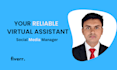be your social media virtual assistant full time