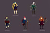 make you a pixel art character design