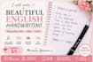 write beautiful handwritten notes, letters, quotes and messages in english