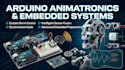 develop arduino animatronics, audio playback embedded system with sensors
