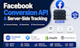 setup facebook pixel capi, ga4 server side tracking and ecommerce tracking