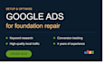 do google ads ppc management for foundation repair companies